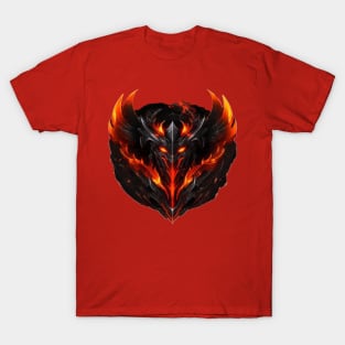 red fire ghost T-Shirt